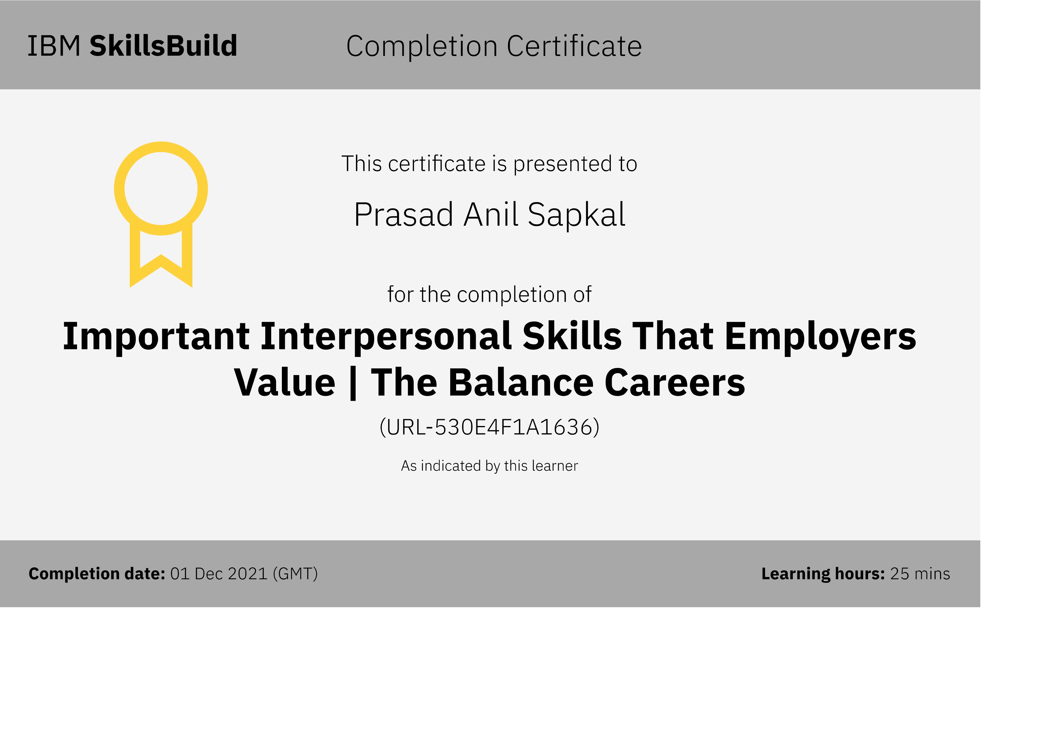 IBM Professional Certificate